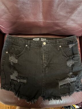 Mossimo Supply Co. Black High-Rise Short